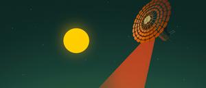 Solaranlagen im All könnten laut Studie bis 2050 den Bedarf an Anlagen auf der Erde stark senken.
