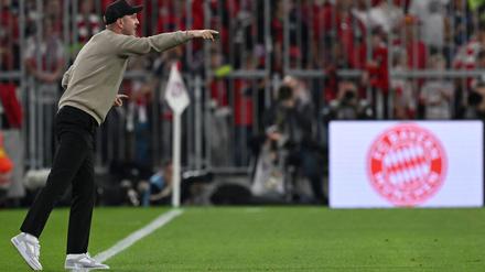 Leipzigs Trainer Ole Werner sah zum Bundesliga-Auftakt eine desaströse Leistung seiner Mannschaft.