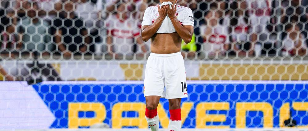Luca Jaquez hat sich im Spiel gegen Union Berlin eine Verletzung im Gesicht zugezogen.