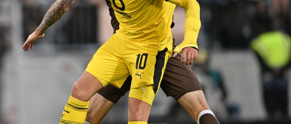 Enttäuschung in Gelb: Julian Brandt und der BVB.