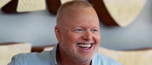 Stefan Raab im Mathäser Filmpalast bei der Weltpremiere des Films „Das Kanu des Manitu“.