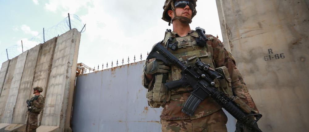 Trotz des Abzugs sollen weiterhin US-Truppen im Irak stationiert bleiben. (Archivbild)