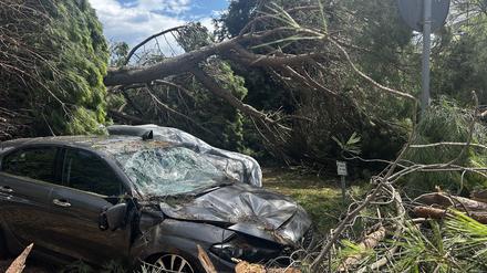 Das Unwetter richtete erheblichen Sachschaden an.