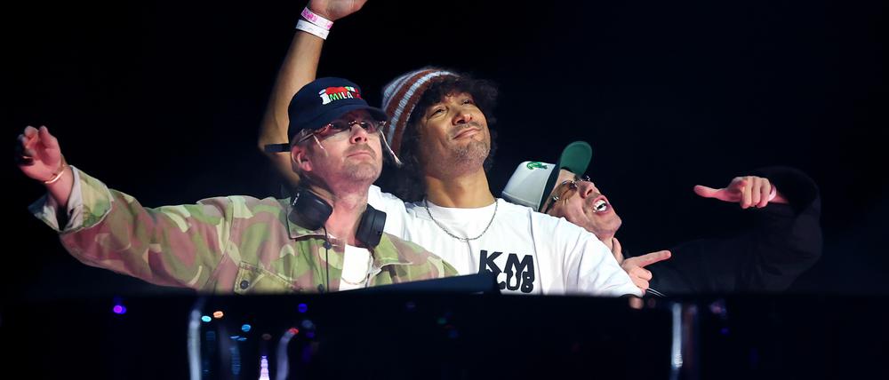 Rampa, &Me and Adam Port von Keinemusik beim Coachella Festival im April.