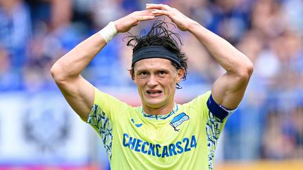 Hertha-Star Reese vergab eine absolute Top-Chance zum Siegtor. 