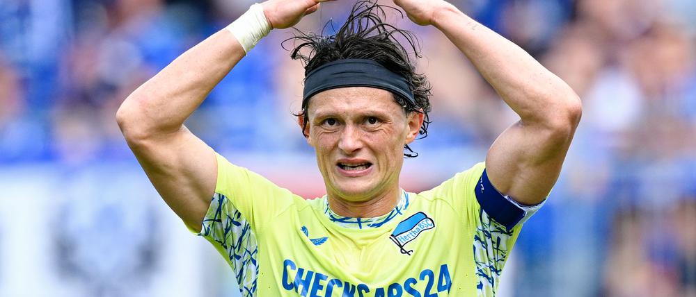Hertha-Star Reese vergab eine absolute Top-Chance zum Siegtor.