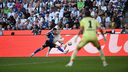 Wenig Höhepunkte zwischen Gladbach und dem HSV.