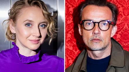 Anna Maria Mühe und Lucas Gregorowicz haben geheiratet. (Archivfotos)