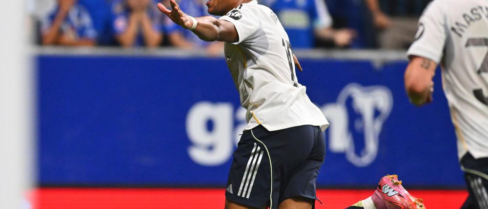 Kylian Mbappé trifft erneut für Real.