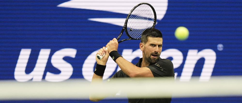 Djokovic schien gegen Tien zwischenzeitlich mit körperlichen Problemen zu kämpfen.