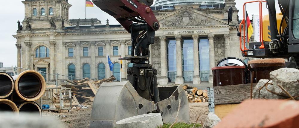 Die Koalition hat eine Menge Baustellen vor sich. (Archivbild)