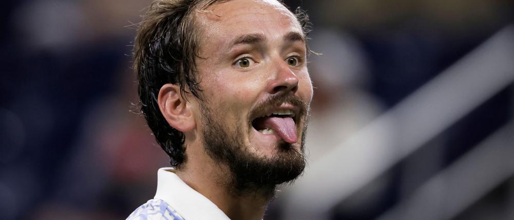 Im Match von Daniil Medwedew kam es zu irren Szenen.