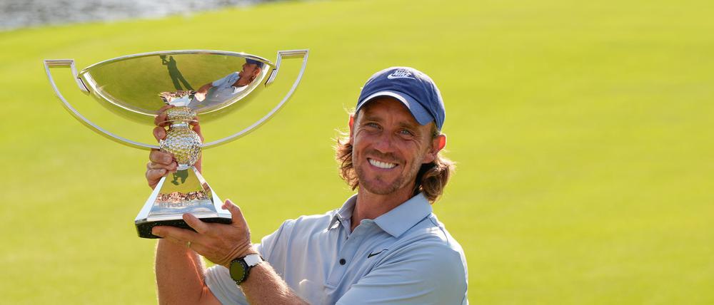 Der britische Golfer Tommy Fleetwood hat die Tour Championship in Atlanta gewonnen.