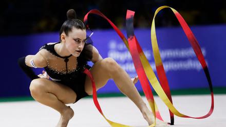 War auch mit dem Band nicht zu schlagen: Darja Varfolomeev.