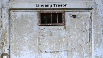 Eingang des aktuellen Tresors. 