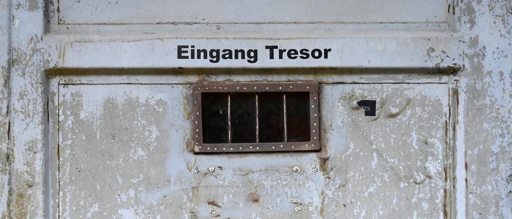 Eingang des aktuellen Tresors.