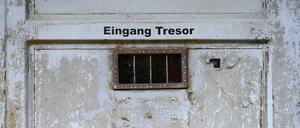 Eingang des aktuellen Tresors. 