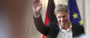 Robert Habeck, hier beim Abschied aus dem Bundeswirtschaftsministerium, verlässt nun auch den Bundestag.