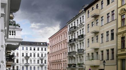 Altbauten in Kreuzberg. 