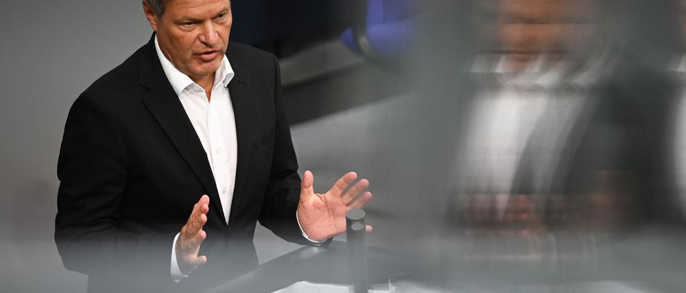 Ex-Vizekanzler Habeck will Abstand vom Politikbetrieb finden. (Archivbild)