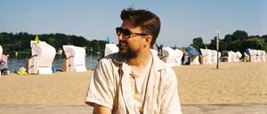 Rapper Prinz Pi im Strandbad Wannsee