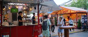 Das Fest „Summer in the City“ auf dem Breitscheidplatz in Berlin.