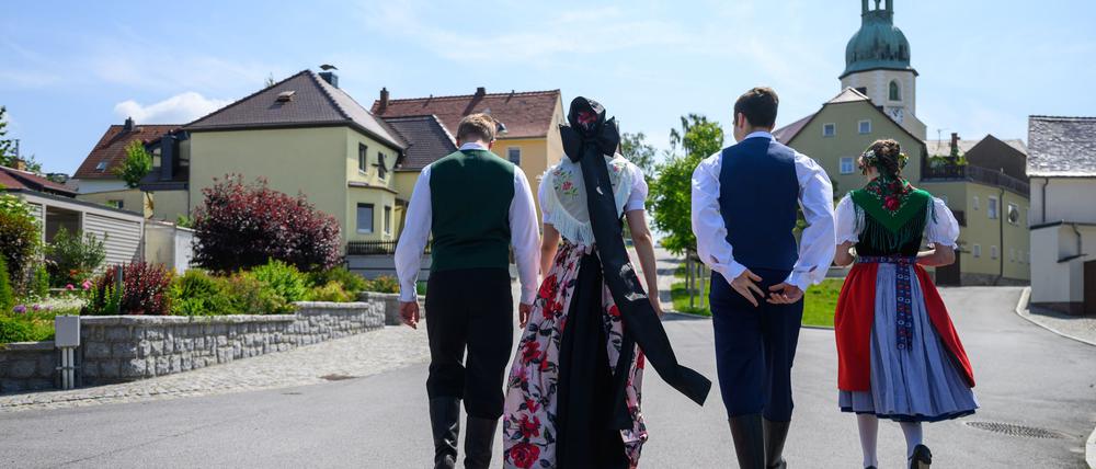 In der sorbischen Bevölkerung ist die Bindung an die Lausitz besonders hoch. (Archivbild)
