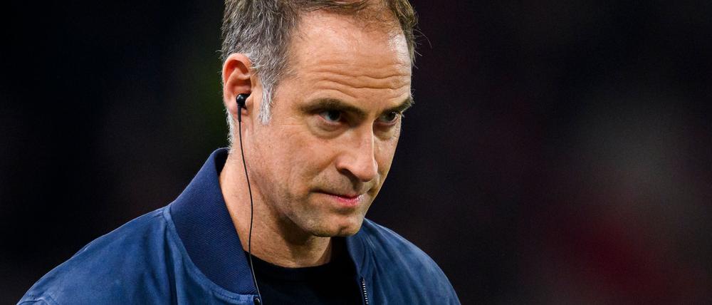 Oliver Mintzlaff geht nach dem 0:6 gegen München mit den RB-Kickern hart ins Gericht. (Archivbild)