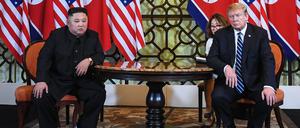 2019 trafen sich Trump und Kim Jong-Un in Vietnam