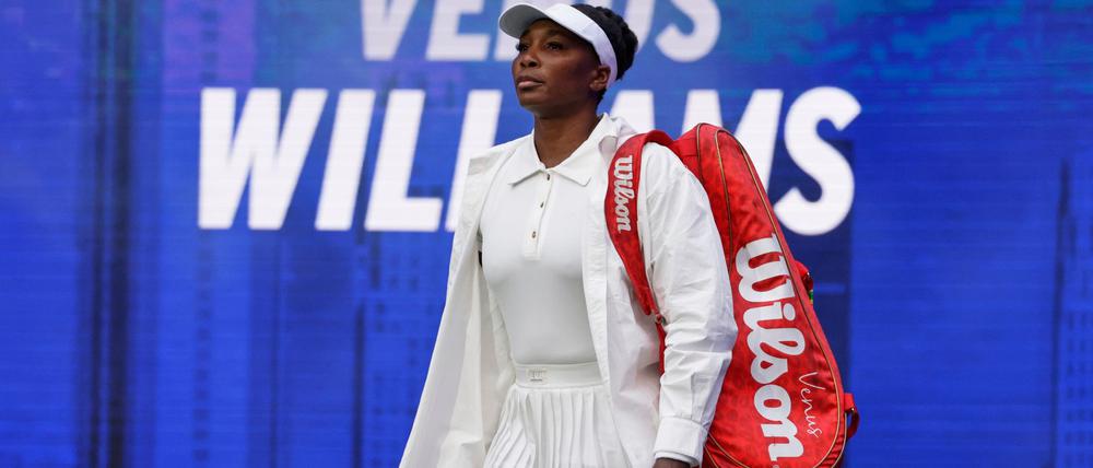 28 Jahre nach ihrem Debüt war Venus Williams zum 25. Mal bei den US Open dabei.
