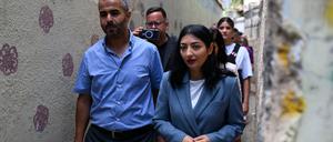 Für Entwicklungsministerin Reem Alabali Radovan (SPD) ist es der erste Besuch in Israel und den Palästinensischen Gebieten.
