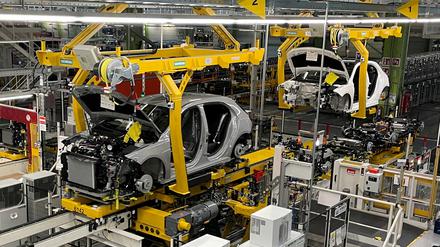 Werk von Mercedes-Benz in Rastatt (Symbolbild).