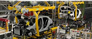 Werk von Mercedes-Benz in Rastatt (Symbolbild).