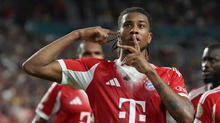 Michael Olise und sein besonderer Torjubel.