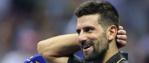 Novak Djokovic sorgt immer wieder mal für Lacher in seinen Interviews.