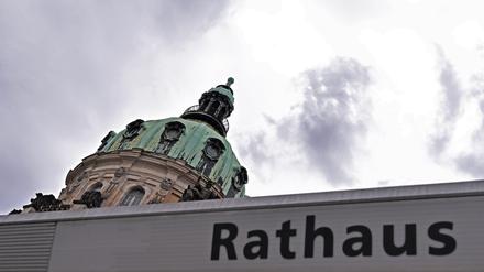 Das Potsdamer Rathaus.