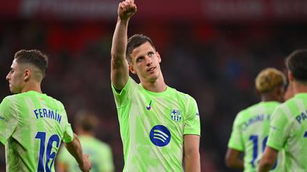 Noch darf Dani Olmo jubeln. (Archivfoto)