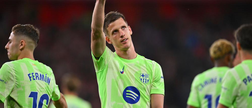 Noch darf Dani Olmo jubeln. (Archivfoto)