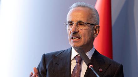 Fuhr zu schnell: der türkische Transportminister Uraloglu