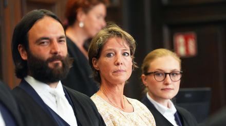 Christina Block will erst einmal von ihrem Schweigerecht Gebrauch machen.