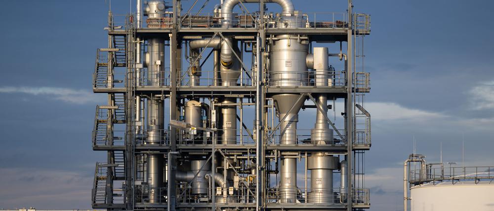 In Schwarzheide stellt BASF diverse chemische Produkte her. (Archivbild)