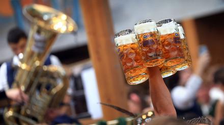 Bier und Blasmusik.