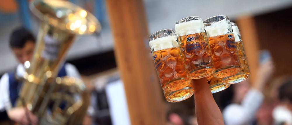 Bier und Blasmusik.