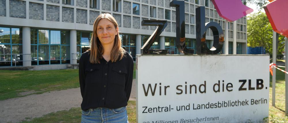 Die Sprecherin der Zentral- und Landesbibliothek (ZLB) Berlin, Milena_Jovanović.