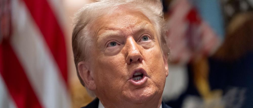 Will häufiger die Todesstrafe angewandt sehen: US-Präsident Donald Trump
