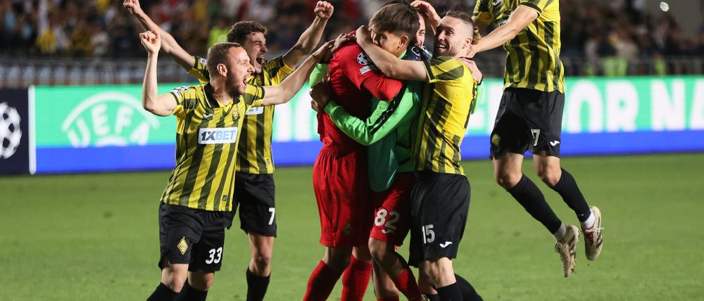 Der Club aus Kasachstan spielt zum ersten Mal in der Champions League.