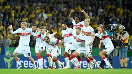 Jubel beim VfB Stuttgart.