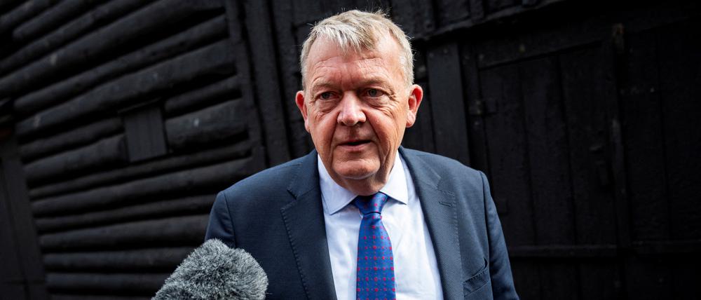 Der dänische Außenminister Lars Lökke Rasmussen.