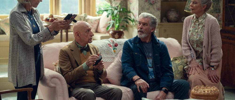 Der Film "The Thursday Murder Club" ist ab 28. August beim Streamingdienst Netflix zu sehen ist.