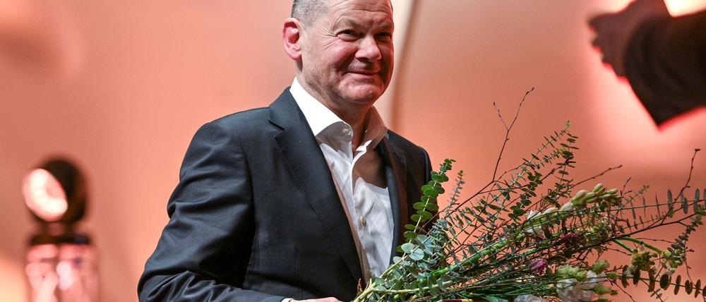 Der frühere Bundeskanzler Olaf Scholz gratuliert dem Potsdamer Nikolaisaal zum 25. Geburtstag (Archivbild).